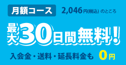 [必見]おためし体験レンタルできます!