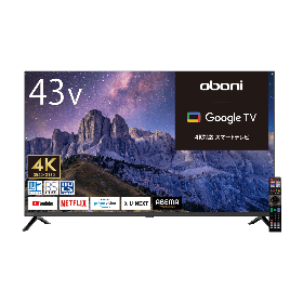 Oboni 43V型4K対応 液晶スマートTV BLS43RD10C 製品画像