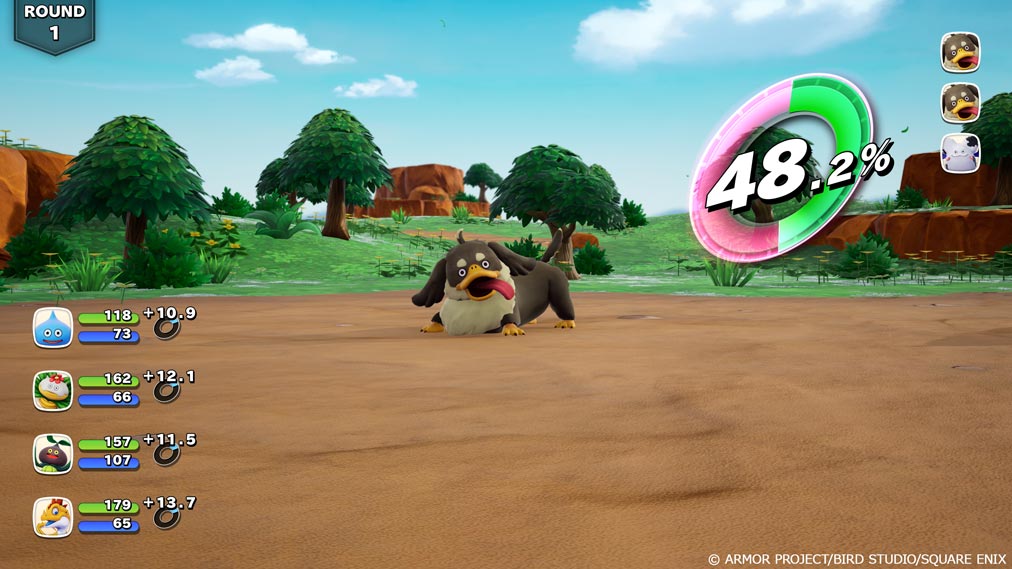 ドラゴンクエストモンスターズ４　枯れ木の国のビアンカ・フローラ ゲーム画面2