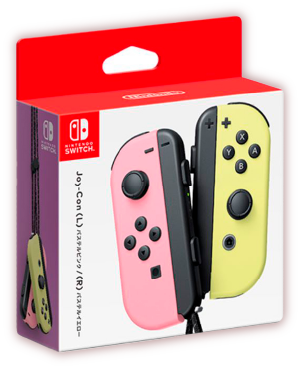 画像：Joy-Con (L) パステルピンク/ (R) パステルイエロー